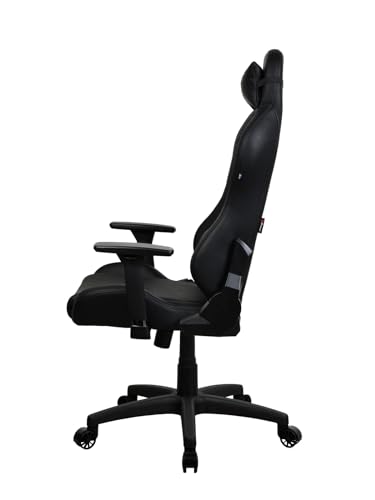 Chaise de Jeu et Bureau Arozzi Torretta Premium SoftSPU™ – Pure Black