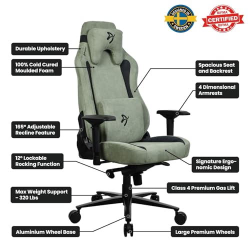Chaise de bureau Arozzi Vernazza : velours hydrofuge et support lombaire 4D
