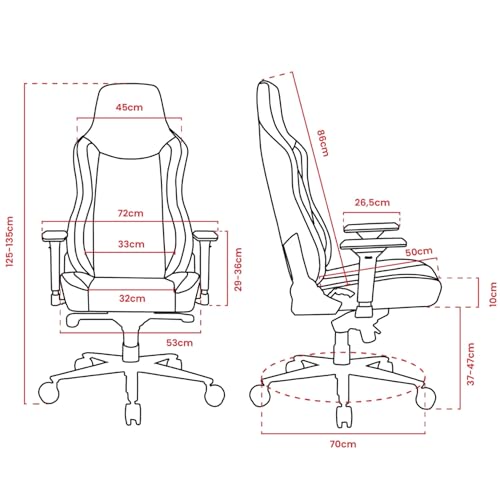 Chaise de bureau Arozzi Vernazza : velours hydrofuge et support lombaire 4D