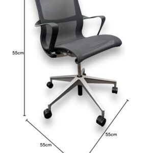 Chaise de bureau Herman Miller Setu : confort et design modernes