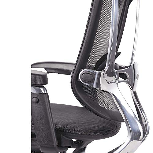 Chaise de bureau ergonomique REKT RGo Max – Accoudoirs 4D, confort optimal.