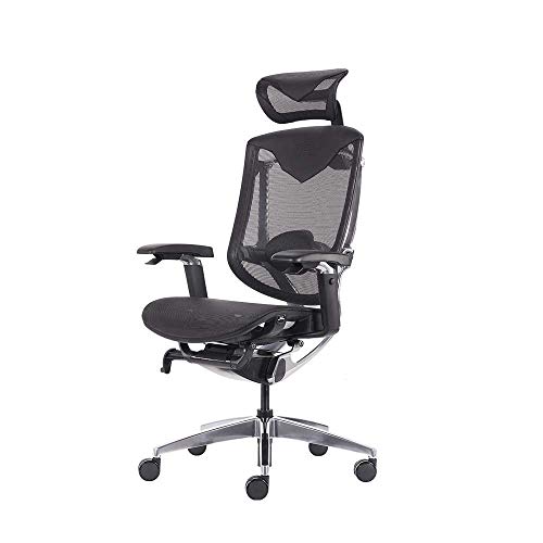 Chaise de bureau ergonomique REKT RGo Max – Accoudoirs 4D, confort optimal.