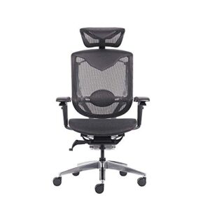 Chaise de bureau ergonomique REKT RGo Max – Accoudoirs 4D, confort optimal.