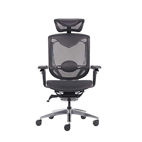 Chaise de bureau ergonomique REKT RGo Max – Accoudoirs 4D, confort optimal.