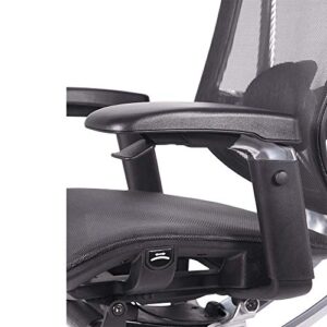 Chaise de bureau ergonomique REKT RGo Max – Accoudoirs 4D, confort optimal.