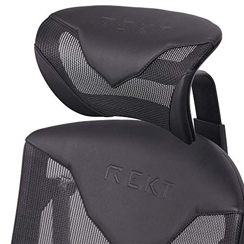 Chaise de bureau ergonomique REKT RGo Max – Accoudoirs 4D, confort optimal.