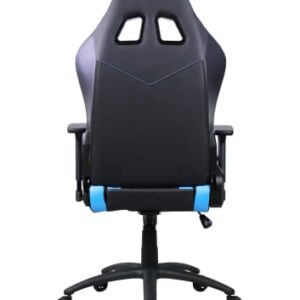 Chaise de gaming Oversteel DIAMOND bleu, simili cuir, accoudoirs 3D, 180° inclinable
