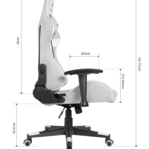 Chaise de gaming Oversteel ULTIMET – Tissu respirant, réglable, 120Kg