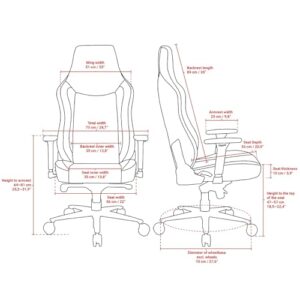 Chaise de jeu Arozzi Vernazza Vento™ en gris foncé