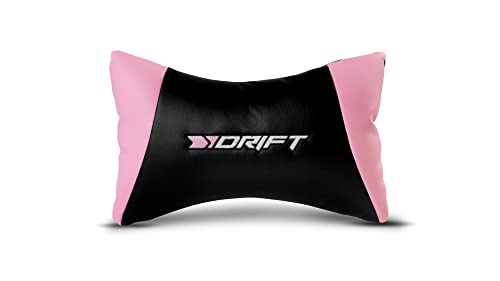 Chaise de jeu DRIFT GAMING DR175PINK – Similicuir, accoudoirs 2D, coussins inclus