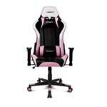 Chaise de jeu DRIFT GAMING DR175PINK - Similicuir, accoudoirs 2D, coussins inclus