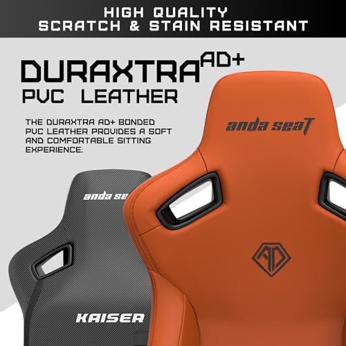 Chaises de jeu Anda Seat Kaiser 3 : ergonomiques, inclinables et en cuir PVC