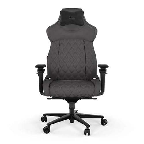 Corsair Chaise de Jeu Noir Taille Unique – Confort Optimal pour Gamers