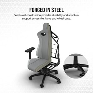 Corsair TC200 Fauteuil Gaming en Cuir Synthétique avec Support Lombaire 4D