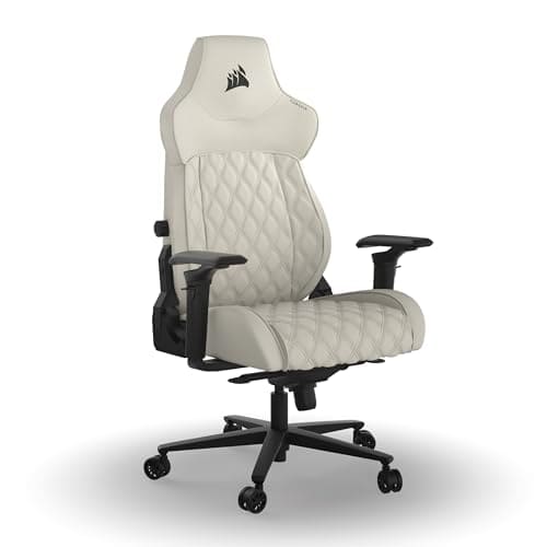 Corsair TC500 Luxe : Fauteuil Gaming Tissu Respirant avec Accoudoirs Réglables