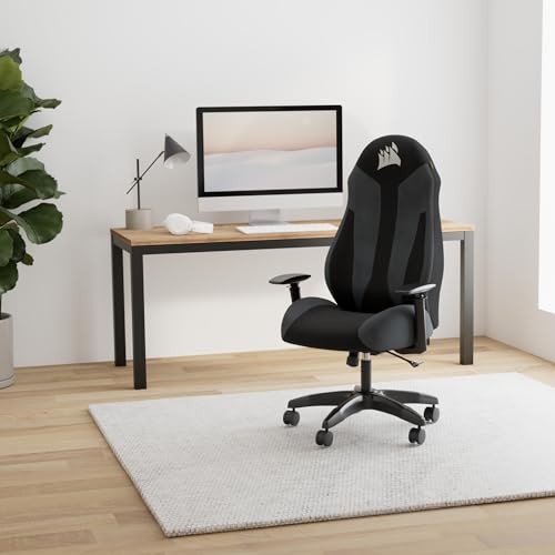 Corsair TC60 FABRIC Fauteuil Gaming Gris – Confort et Ajustabilité Garantie