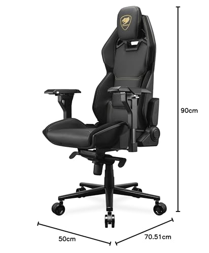Cougar Gaming Hotrod Royal : Fauteuil Gaming Ergonomique en Plastique Renforcé