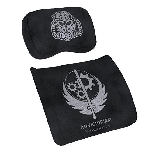 Coussins Noblechairs Fallout Brotherhood of Steel en Mousse à Mémoire pour Chaises Gaming