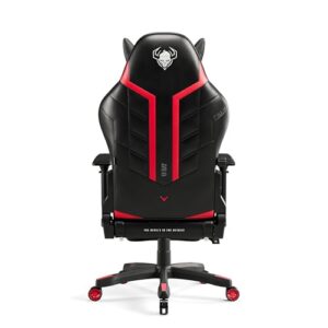 Diablo X-Ray Chaise Gaming Ergonomique Noir-Rouge, Accoudoirs 4D, 150 kg