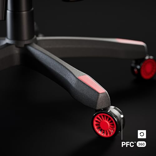 Diablo X-Ray Chaise Gaming Ergonomique Noir-Rouge, Accoudoirs 4D, 150 kg