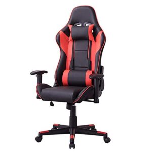 FACAI Chaise de Jeu Inclinable 180° avec Appui-tête et Accoudoirs 4D