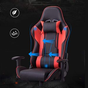 FACAI Chaise de Jeu Inclinable 180° avec Appui-tête et Accoudoirs 4D