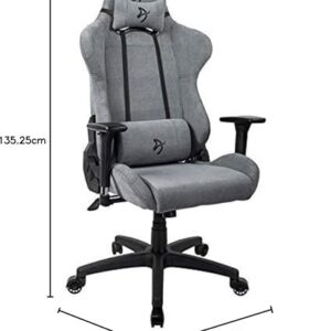 Fauteuil Arozzi Torretta Soft Gris – Confort et Style Élégant