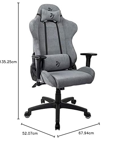Fauteuil Arozzi Torretta Soft Gris – Confort et Style Élégant