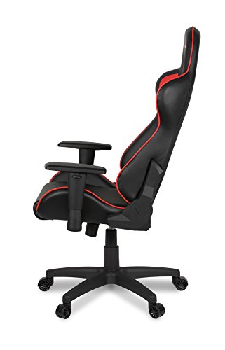 Fauteuil Gamer Arozzi Mezzo V2 Rouge en Faux Cuir 53x50x137 cm