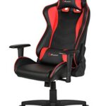 Fauteuil Gamer Arozzi Mezzo V2 Rouge en Faux Cuir 53x50x137 cm