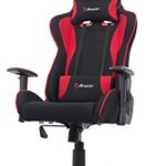 Fauteuil Gamer Arozzi Mezzo V2 Rouge en Tissu - 53 x 50 x 137 cm