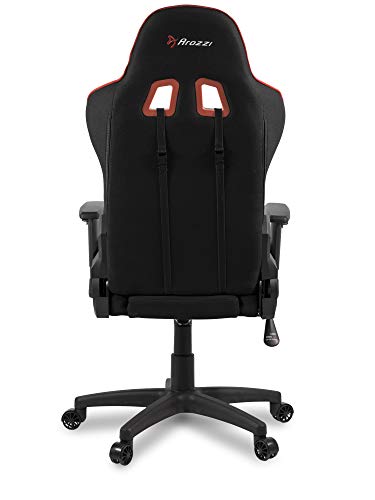 Fauteuil Gamer Arozzi Mezzo V2 Rouge en Tissu – 53 x 50 x 137 cm