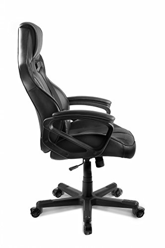 Fauteuil Gamer Arozzi Milano Similicuir Noir 50x55x130 cm