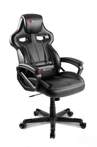 Fauteuil Gamer Arozzi Milano Similicuir Noir 50x55x130 cm