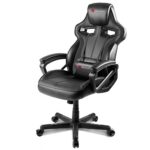 Fauteuil Gamer Arozzi Milano Similicuir Noir 50x55x130 cm
