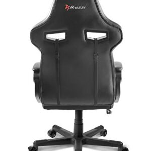 Fauteuil Gamer Arozzi Milano Similicuir Noir 50x55x130 cm