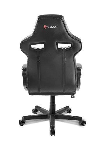 Fauteuil Gamer Arozzi Milano Similicuir Noir 50x55x130 cm