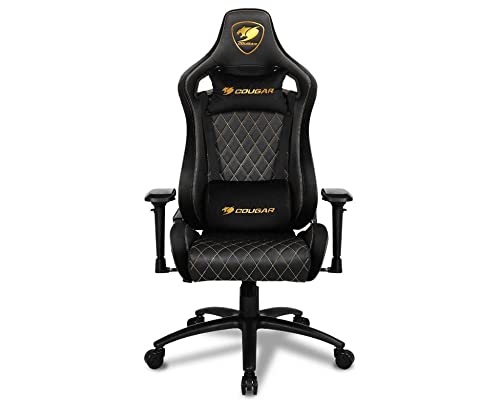 Fauteuil Gamer COUGAR Armor S Royal Medium Noir en Daim