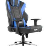 Fauteuil Gaming AKRacing Masters Series Max Simili Cuir Noir Bleu