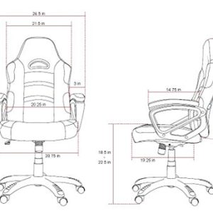 Fauteuil Gaming Arozzi Enzo Bleu – Confort et Style pour Gamers
