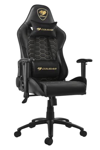 Fauteuil Gaming COUGAR Outrider Noir et Or – Confort et Performance