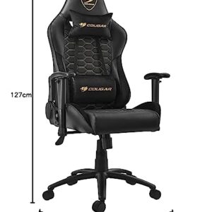 Fauteuil Gaming COUGAR Outrider Noir et Or – Confort et Performance