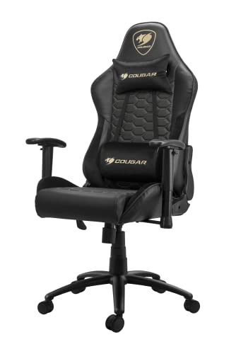 Fauteuil Gaming COUGAR Outrider Noir et Or – Confort et Performance
