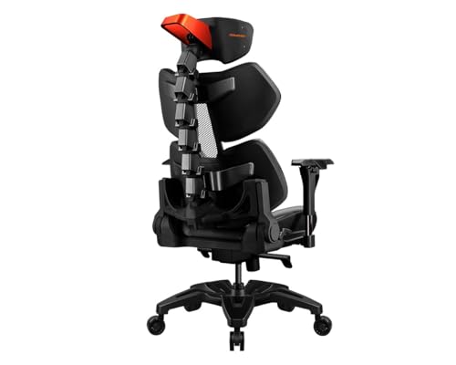 Fauteuil Gaming COUGAR TERMINATOR Noir – Ergonomique, Réglable, Appuie-tête 4D