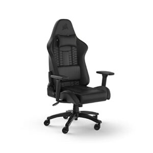 Fauteuil Gaming Corsair TC100 RELAXED – Similicuir, Coussins Détachables en Mémoire