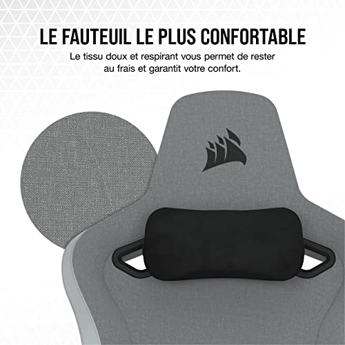 Fauteuil Gaming Corsair TC200 Fabric : Confort et Support Optimaux