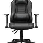 Fauteuil Gaming Cougar FUSIONSBLACK - Support Lombaire 3D et Réglable