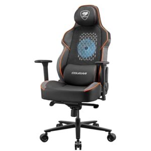 Fauteuil Gaming Cougar NXSYS Aero – Ventilateur ARGB 200mm, Accoudoirs 3D Réglables