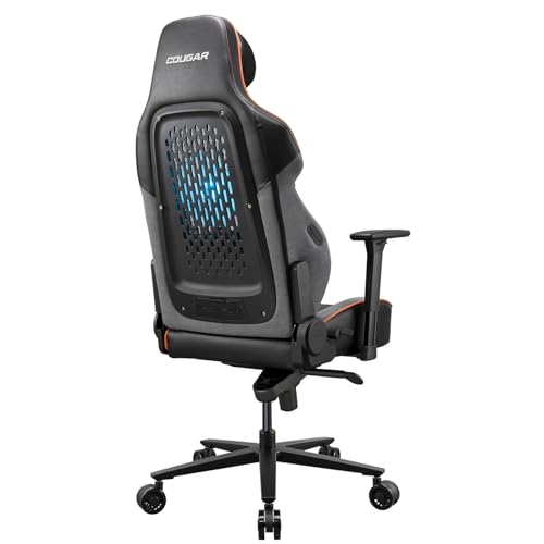 Fauteuil Gaming Cougar NXSYS Aero – Ventilateur ARGB 200mm, Accoudoirs 3D Réglables