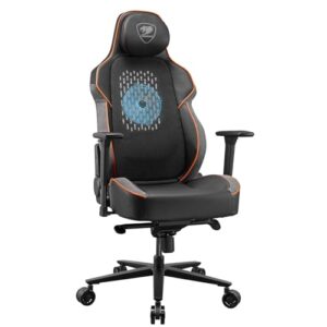 Fauteuil Gaming Cougar NXSYS Aero – Ventilateur ARGB 200mm, Accoudoirs 3D Réglables
